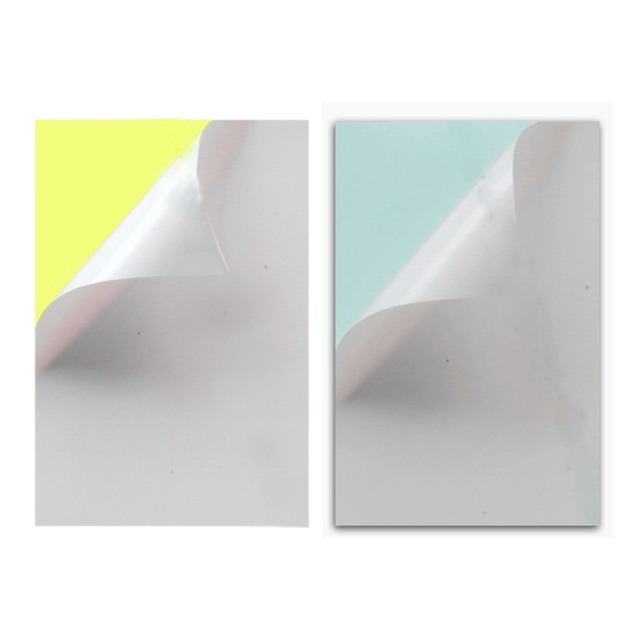 Giấy Decal A4 Đế Xanh