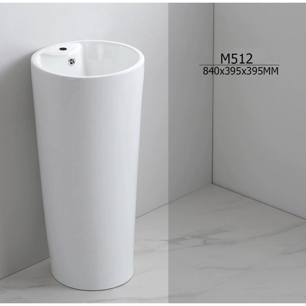 Lavabo trụ đứng đặt sàn/ Lavabo  rửa mặt trụ đứng