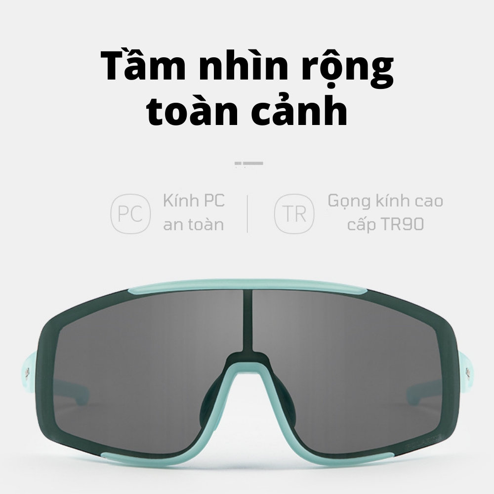 Kính mát thể thao cao cấp Unisex dòng cool change - Kính đi xe đạp - Kính thể thao ngoài trời - Mặt kính phân cực, chống lại những ánh sáng có hại cho mắt