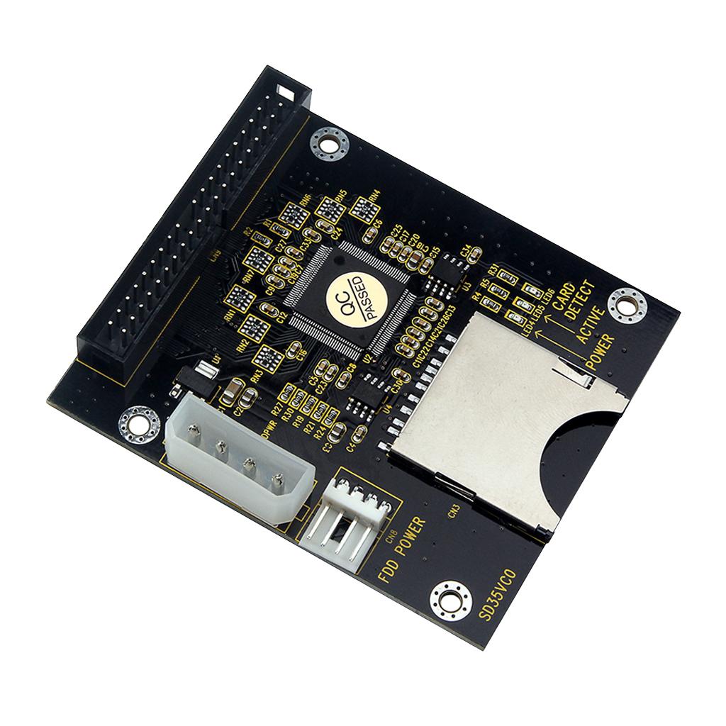 Adapter Card for SD to 3.5inch IDE 40Pin Male Hard Disk Converter Board