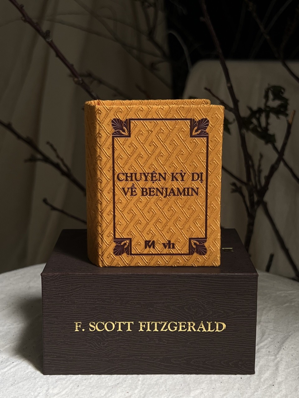 Sách Văn học kinh điển - Bản giới hạn Vi quyển lụa tơ tằm_Chuyện kỳ dị về Benjamin của F.Scott Fitzgerald