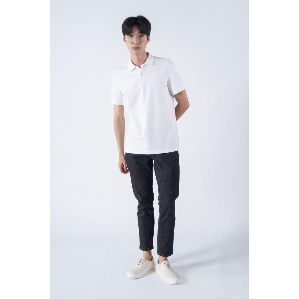 ÁO POLO NAM FITTED FORM chất cotton cao cấp - 10S21POL027 LASTORE MENSWEAR