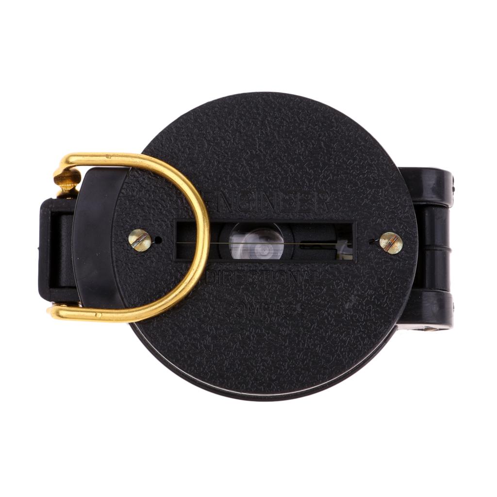 Pocket Compass Foldable Camping Hiking Boating Compass Guide Tool Marine