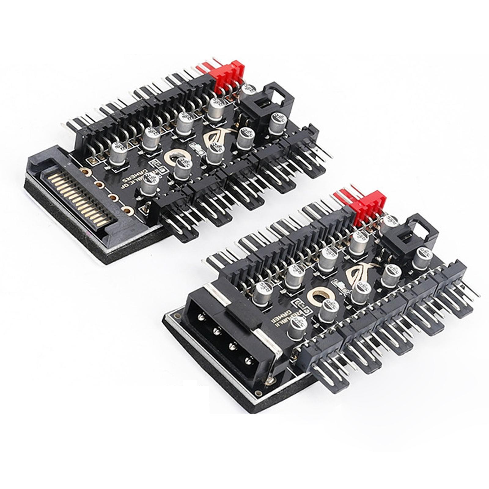 1 to 10 pin PWM Extension Socket 12V 4D interface