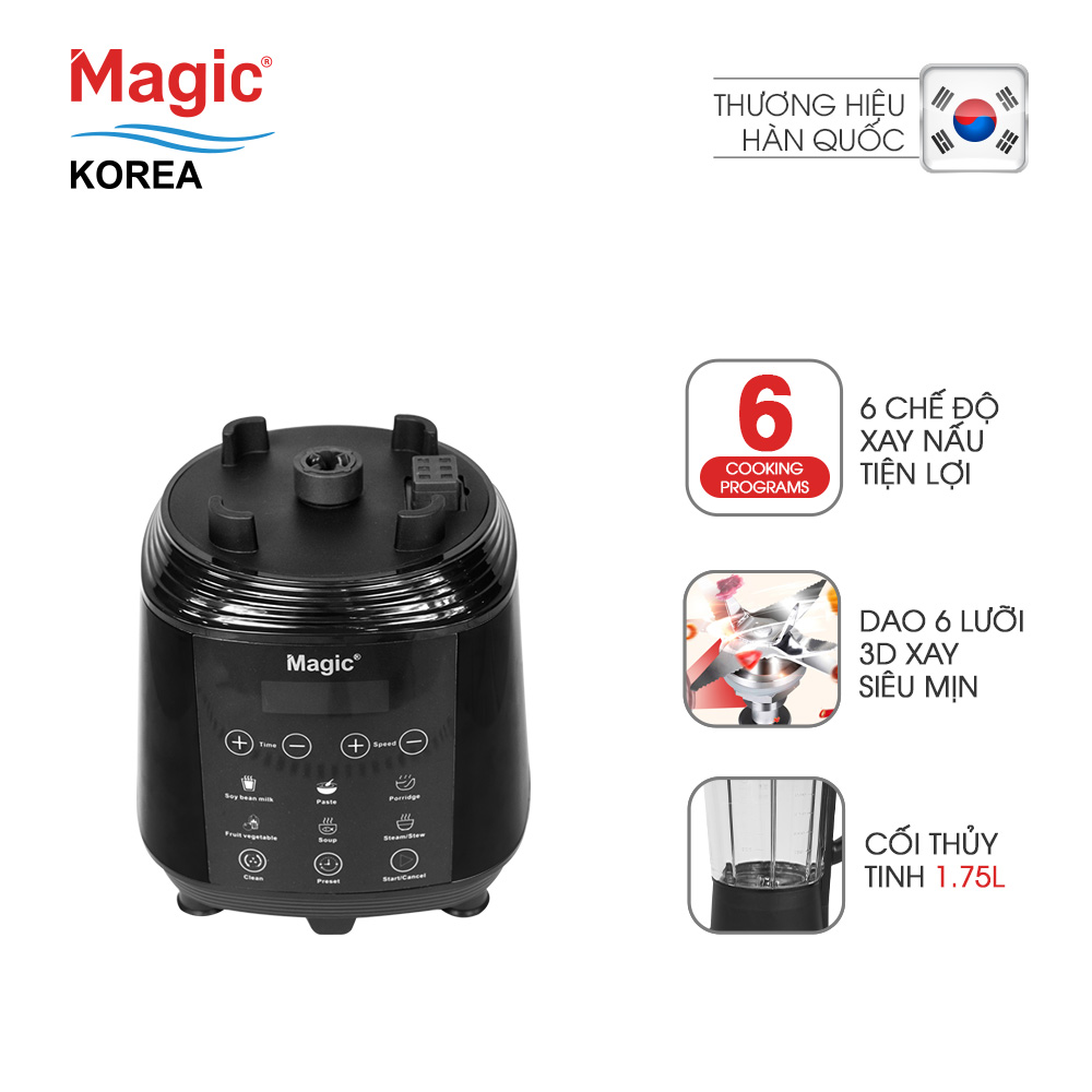 Máy Làm Sữa Hạt Đa Năng Magic A-96 (800W - 1.75 Lít)