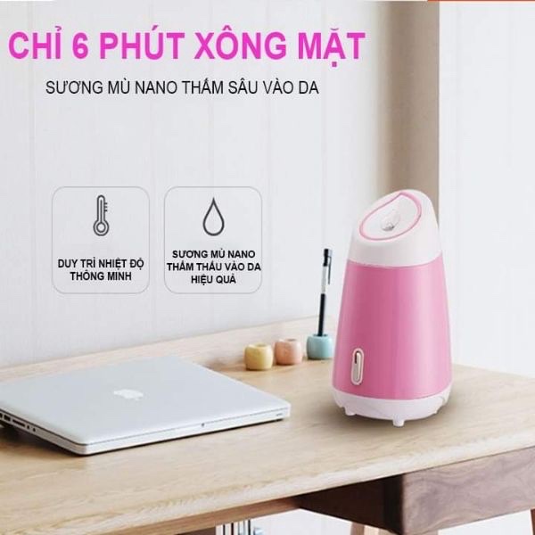 Máy massage mặt , xông hơi hoa quả cho cảm giác thư giãn , thấm sâu vào da,làm mềm ,giữ ẩm và thải độc cho da