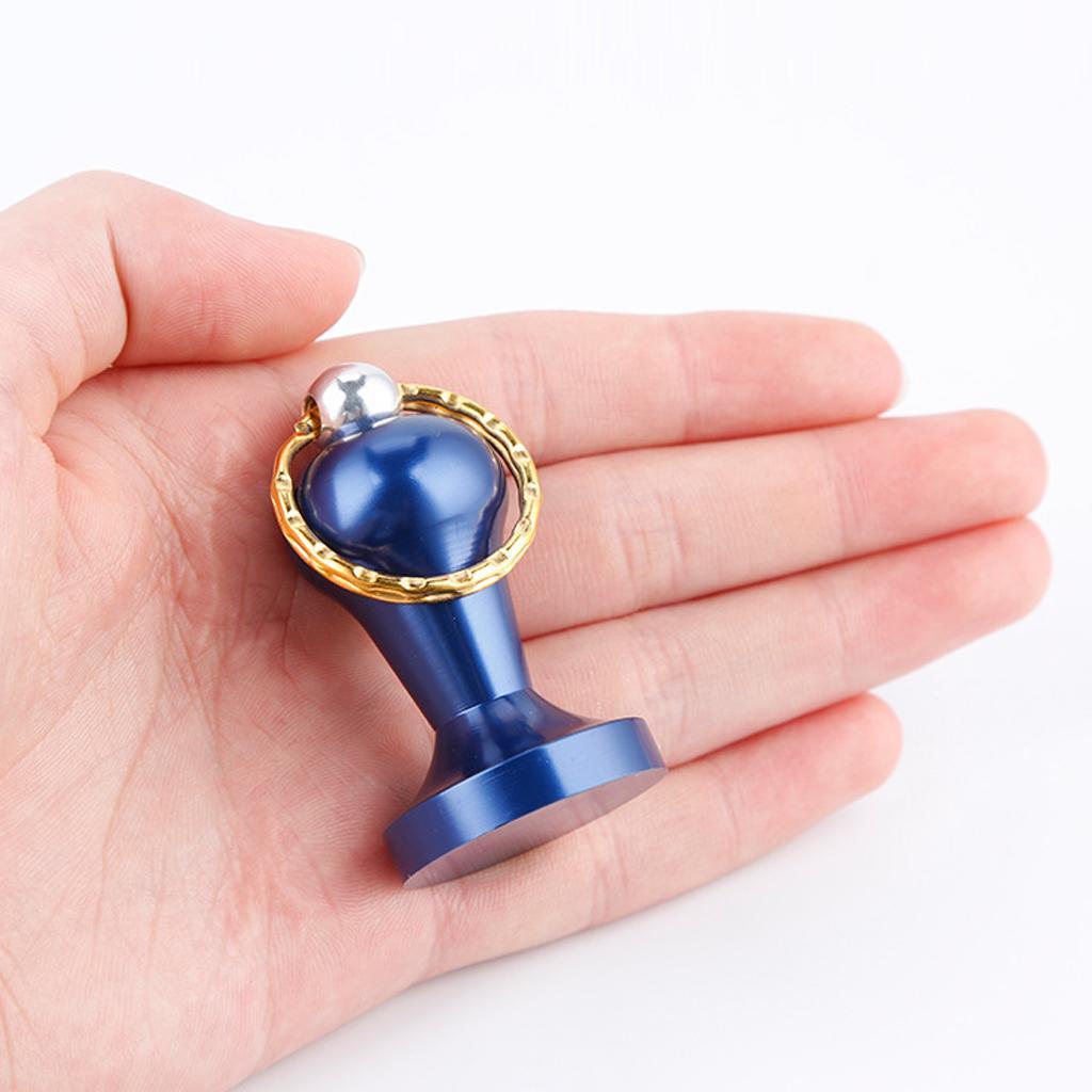 28mm Stainless Steel Coffee Tamper Keyring Keychain Coffee Press
