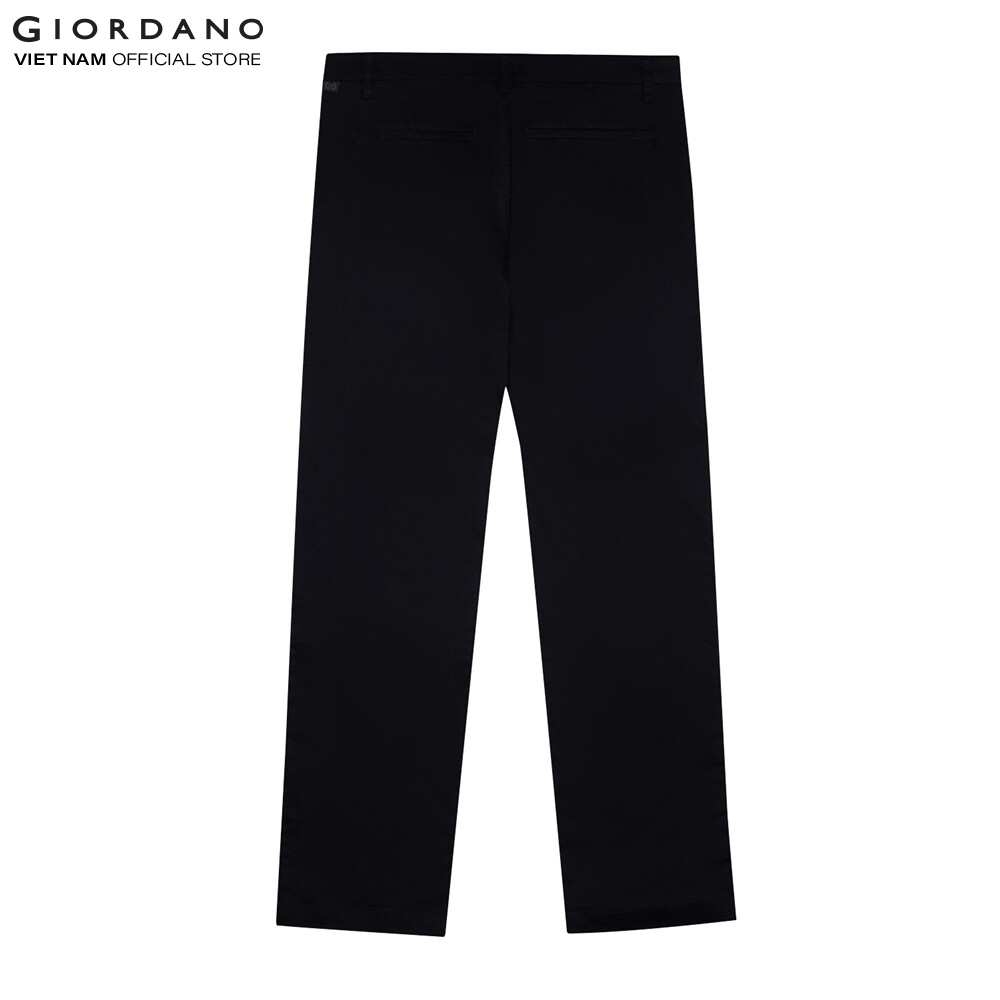 Hình ảnh Quần Dài Kaki Nam Slim Tapered Giordano 01122002