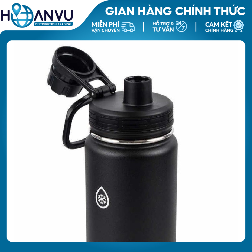 Bình Giữ Nhiệt Thép không Gỉ ThermoFlask Leakproof Spout Lid 4 màu