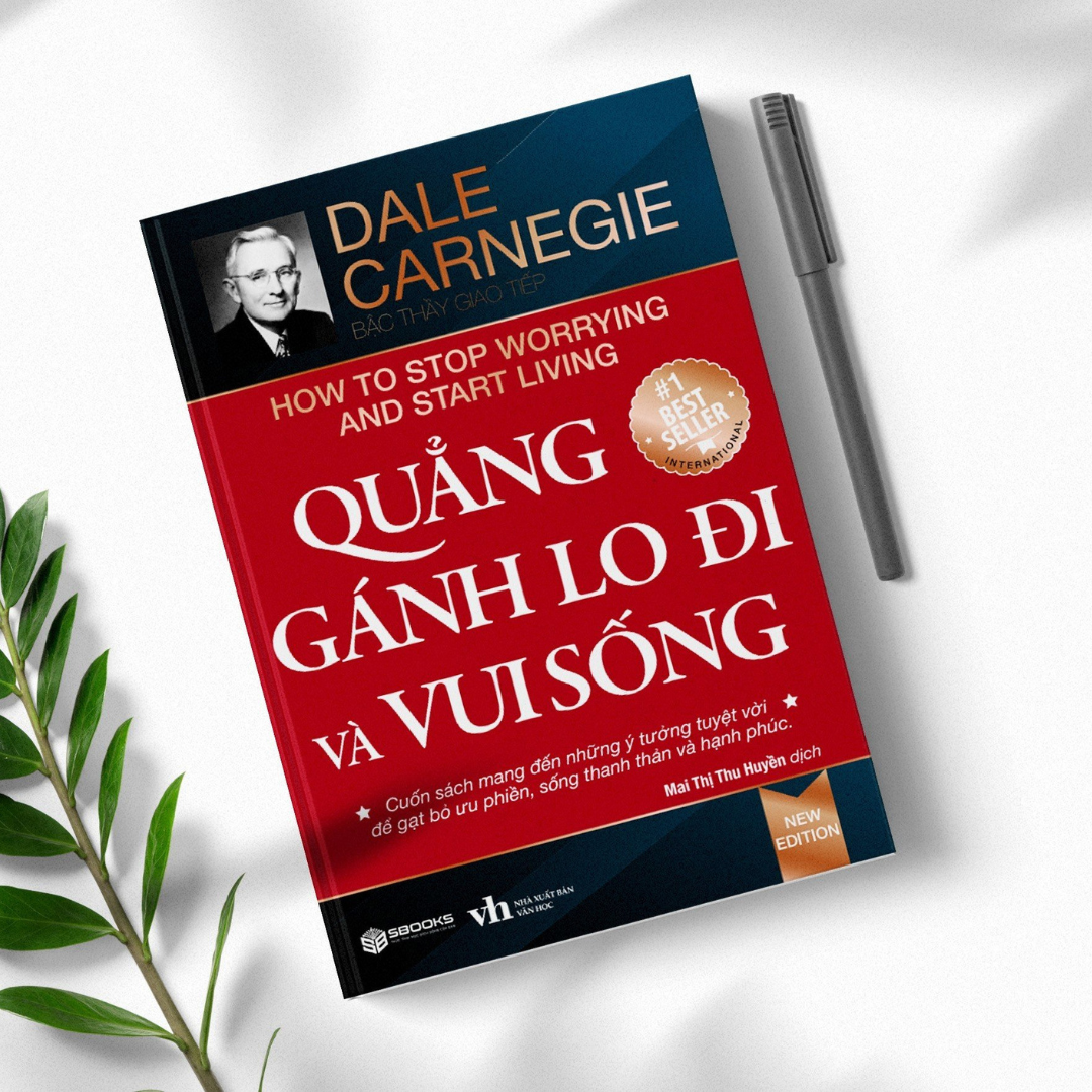 Sách - Quẳng Gánh Lo Đi Và Vui Sống - Tái Bản Mới Nhất 2023 - Sbooks