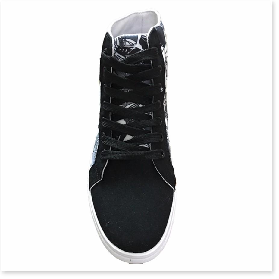 Giày sneaker nam hoạ tiết giày+Tặng 1 ví da+2 đôi tất T801DE