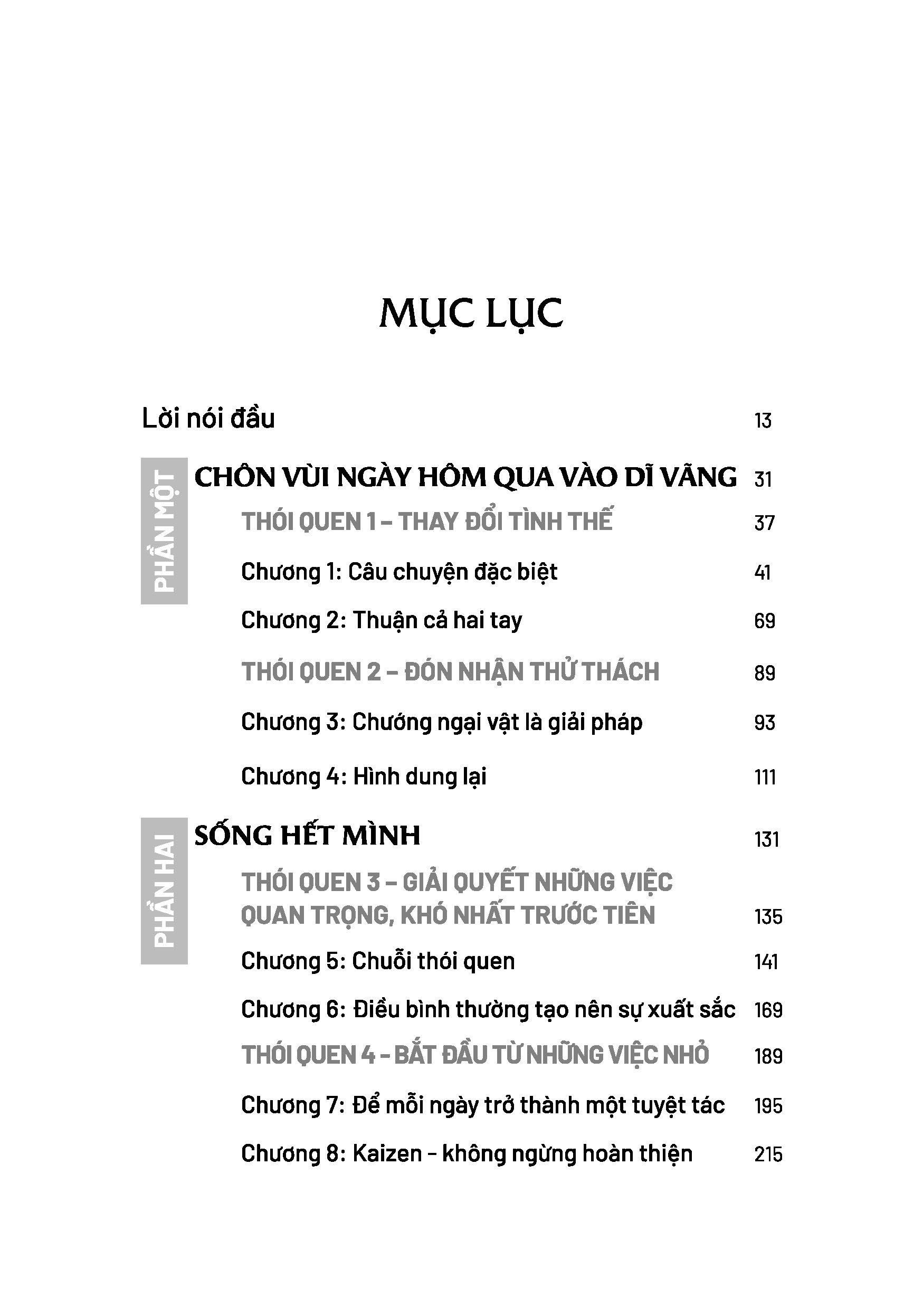 Sống Hết Minh Mỗi Ngày - 7 Thói Quen Giúp Bạn Hạnh Phúc Và Thành Công