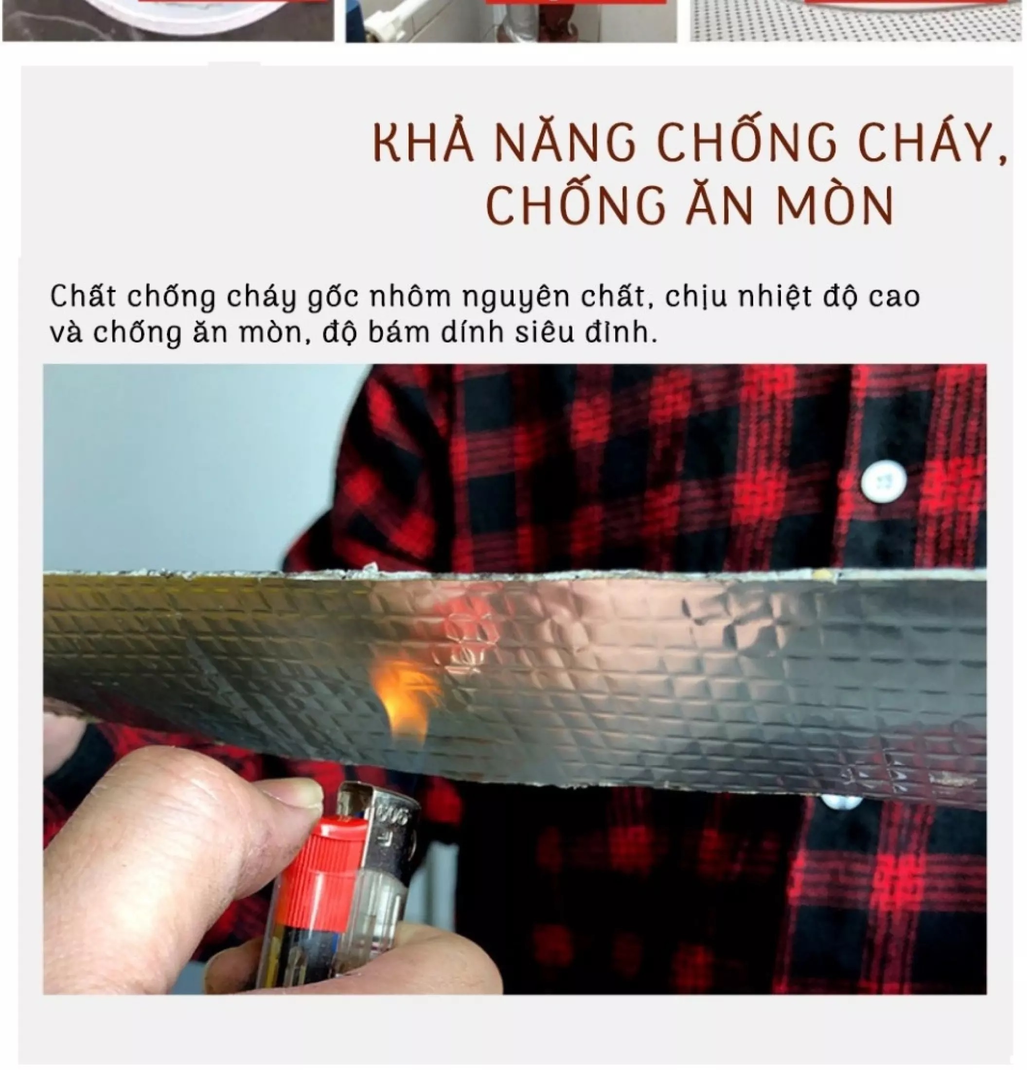 Băng Keo Siêu Dính Chống Thấm Chuyên Dụng Khổ 5 - 10cm, Chống Thấm, Chống Dột, Chịu Nhiệt Tiện Dụng