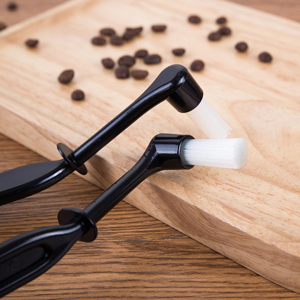 1 piece Espresso Machine Cleaning Brush with Scoop Coffee Maker Filter Cleaning Tool, 22x3.5cm