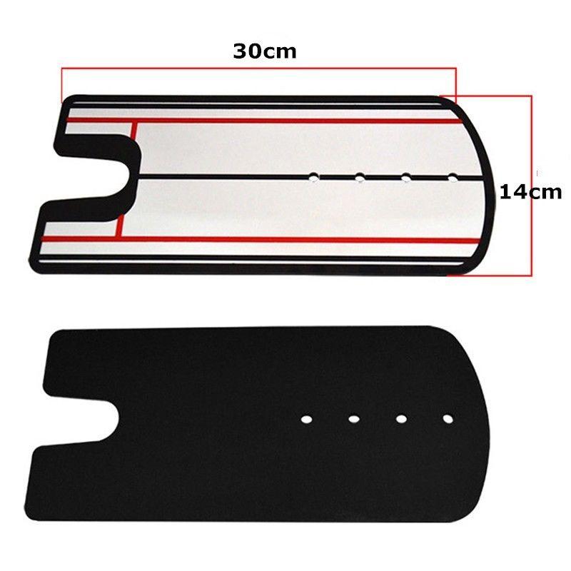 Golf Đưa thực hành gương đặt gương hỗ trợ đào tạo Golf Thực hành Golf Line Color: B 30x14.5CM