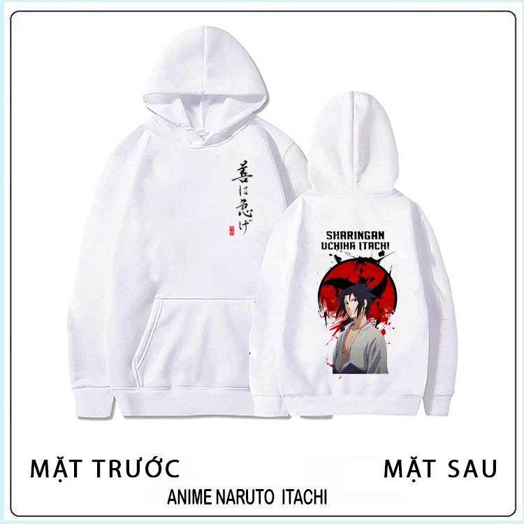 BST áo Hoodie Naruto itachi - sasuke anime manga mẫu mới đẹp mẫu mới cực chất