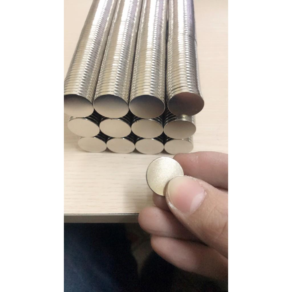 5 VIÊN NAM CHÂM ĐẤT HIẾM KT 18*2MM LỰC HÚT SIÊU MẠNH