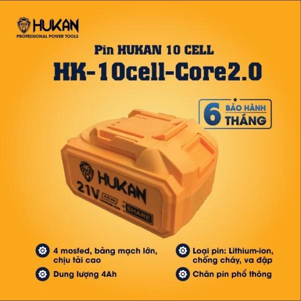 PIN 10CELLS 4.0AH HK-10CELL-CORE2.0 HUKAN - HÀNG CHÍNH HÃNG
