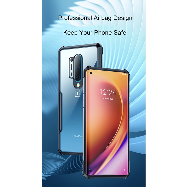 Ốp lưng dành cho Oneplus 8 Pro trong suốt chống sốc XUNDD, chống va đập, bảo vệ camera, siêu bền bỉ - Hàng nhập khẩu