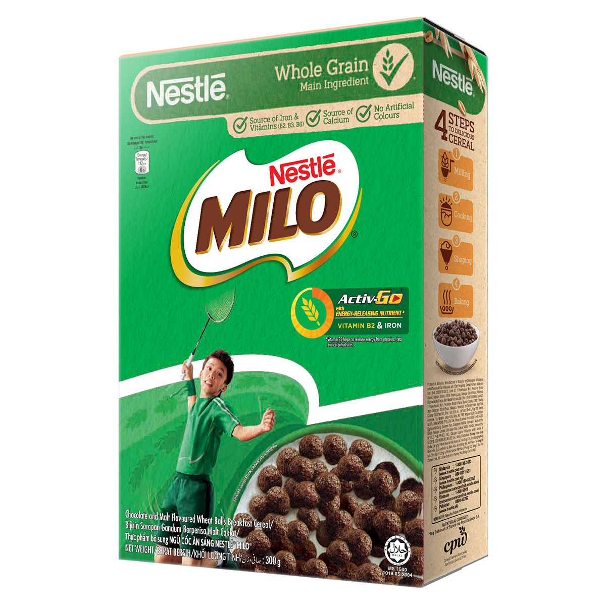 Ngũ cốc ăn sáng MILO (Hộp 300g)