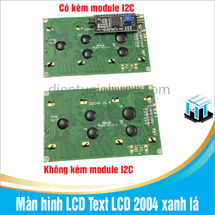 Màn hình LCD Text LCD 2004 xanh lá