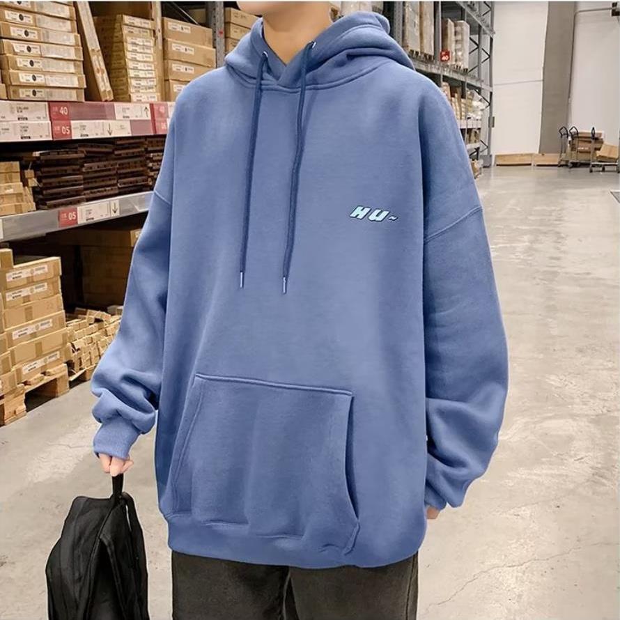 Áo Hoodie Tay Dài Dáng Rộng In Họa Tiết Hoạt Hình Phong Cách Cổ Điển