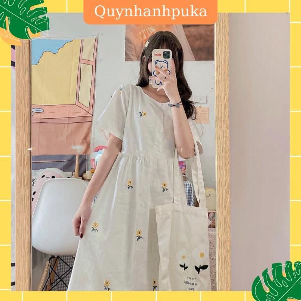 Đầm babydoll 2 dây buộc nơ kiểu dáng hàn quốcváy maxi đi biển dáng dài  duyên dáng V133 SUTANO  Shopee Việt Nam