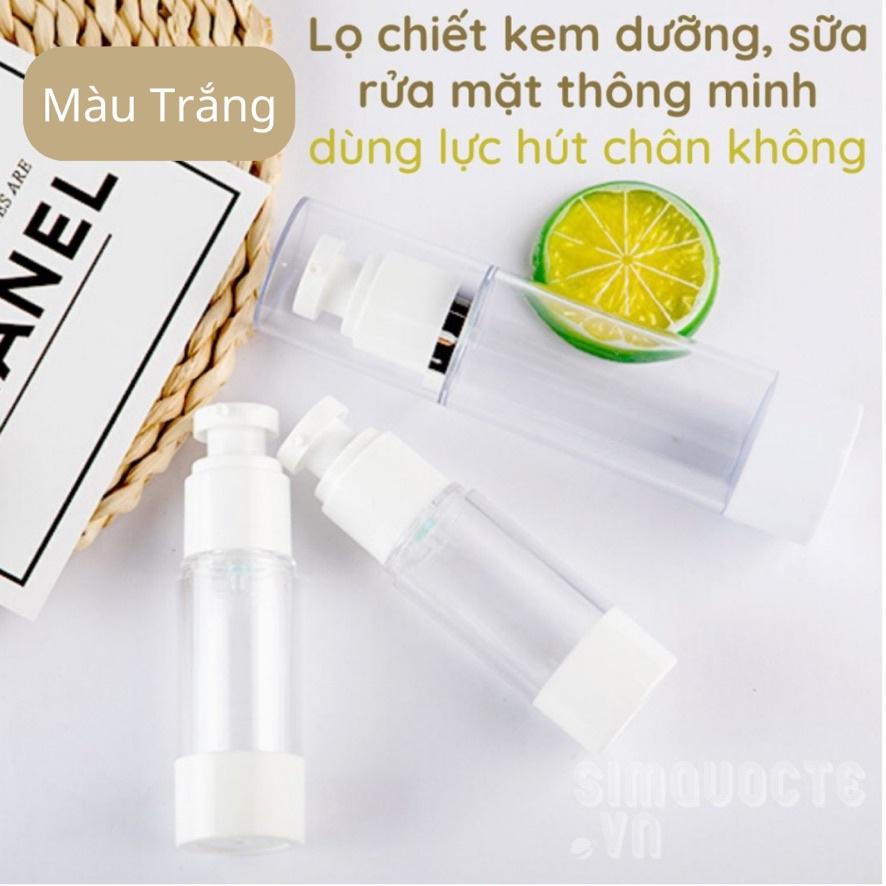 Lọ chiết mỹ phẩm dầu gội sữa rửa mặt hút chân không phong cách bắc âu CCC02