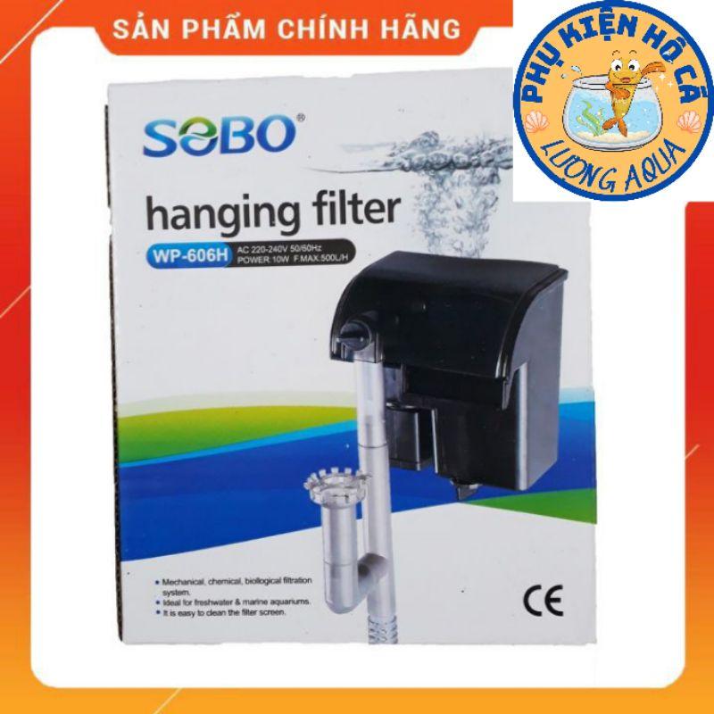 Máy lọc thác hồ cá Sobo WP 303H,606H,607H kèm lọc váng êm ái, không tiếng ồn,phụ kiện hồ cá cảnh, thủy sinh,nuôi tép..