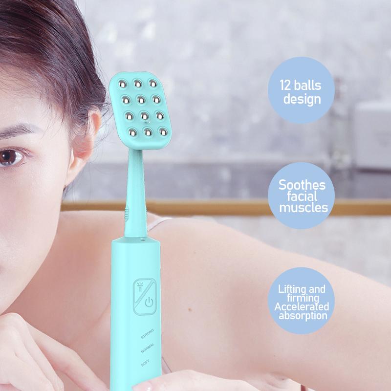 Điện Mới Làm Sạch Da Mặt Bàn Chải 3 Chế Độ Mặt Bụi Vệ Sinh Massage Nhà Sử Dụng Các Thiết Bị Cho Mặt Răng Sạch Sẽ
