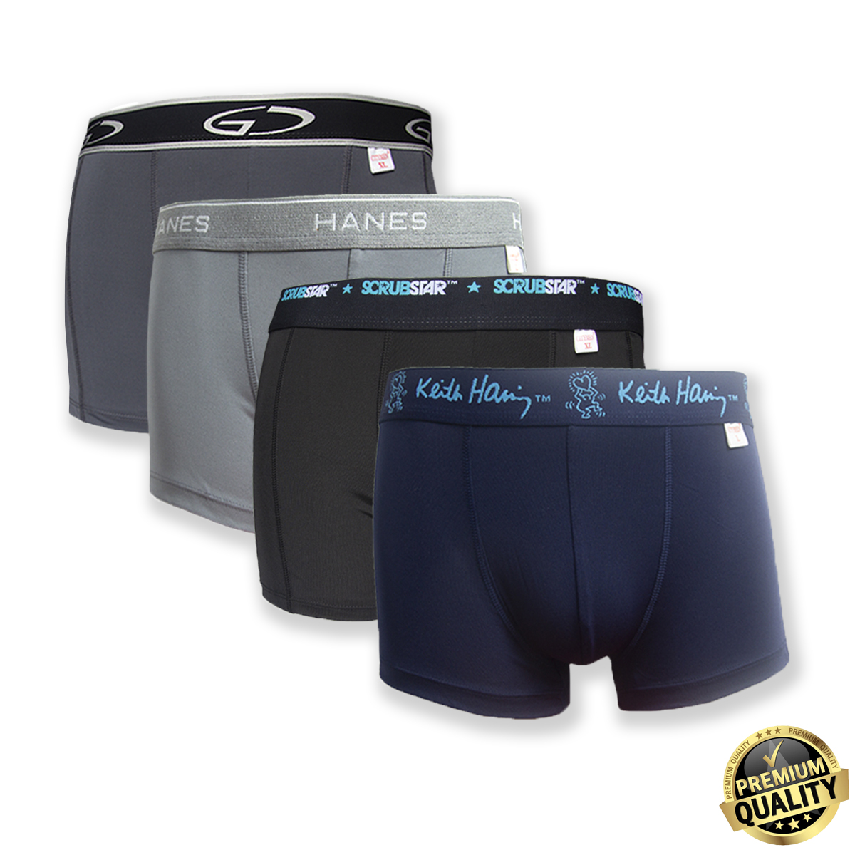 Quần Lót Nam boxer vải thun lạnh nhiều lưng co giãn 4 chiều hiệu CITYMEN cao cấp, sịp nam - LMTK-MULTIBL