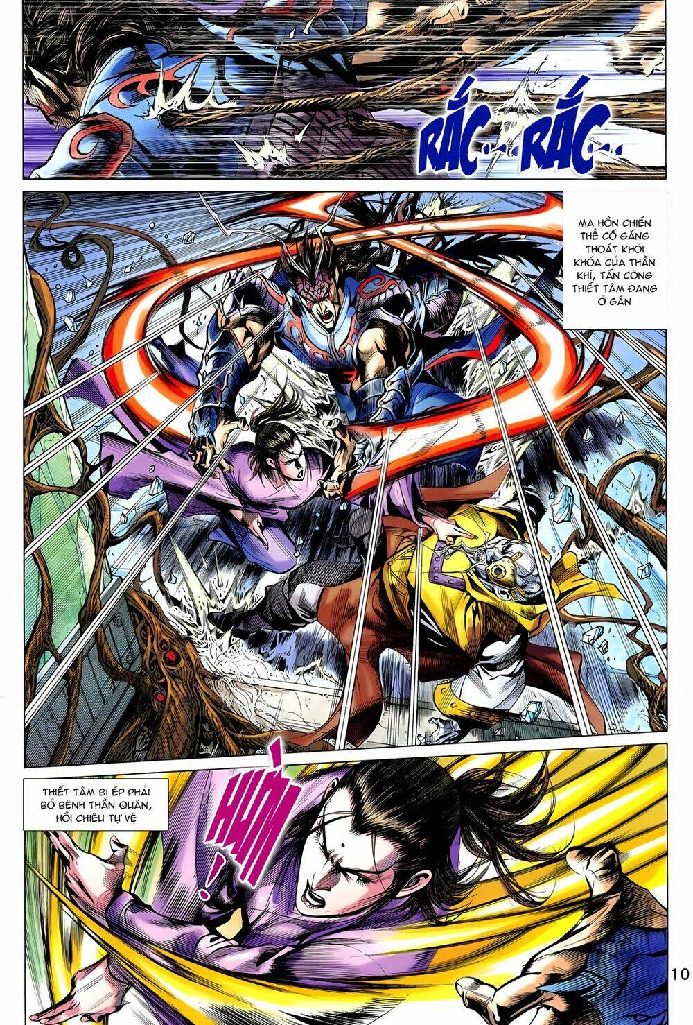 thần binh vấn thiên chapter 12 10