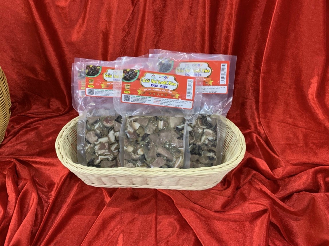 Giò tai lưỡi xào đặc biệt 250g