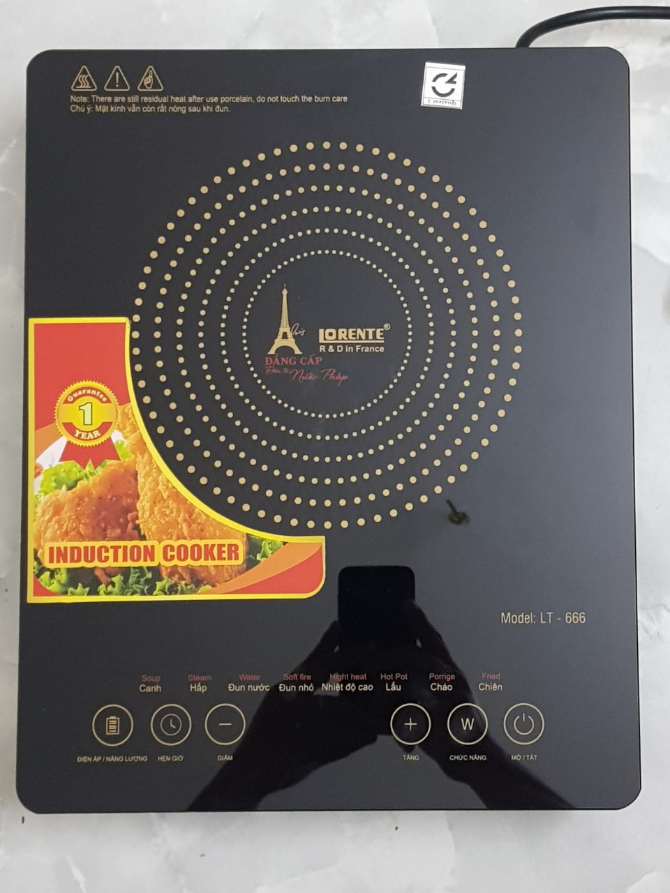 Bếp từ Lorente LT-666