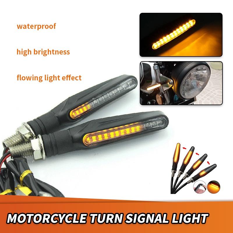 Set 2 Đèn Led Nhấp Nháy Tín Hiệu Cho Xe Mô Tô