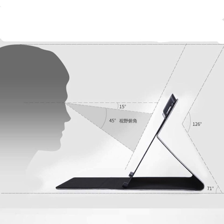 BAO DA CHỐNG SỐC CHO SURFACE GO CHẤT DA LỘN