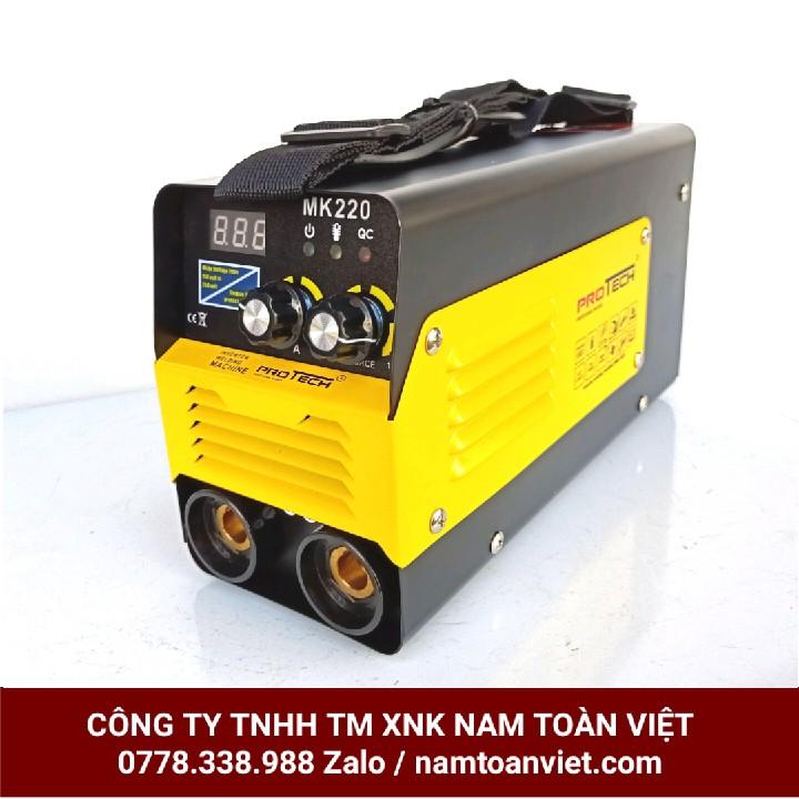 MÁY HÀN PROTECH 220 DÙNG QUE HÀN 2.5 ĐẾN 4.0 HÀN ĐƯỢC KHI ĐIỆN YẾU