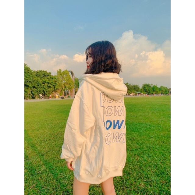 ÁO KHOÁC NỈ HOODIE FORM RỘNG