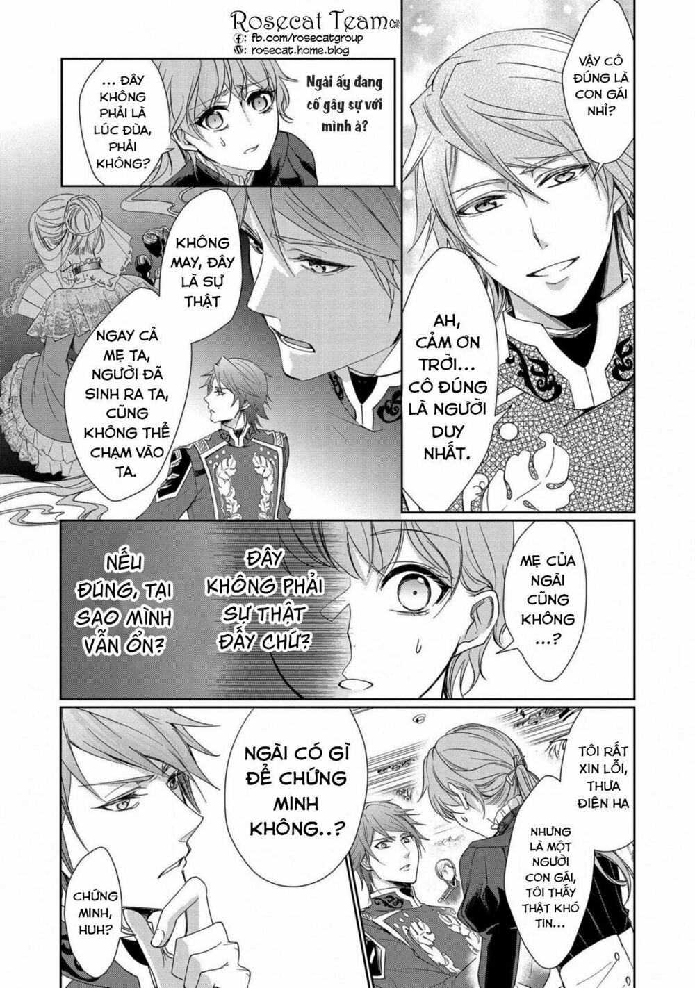 con gái bá tước bỗng thành vị hôn thê của thái tử điện hạ chapter 1 19