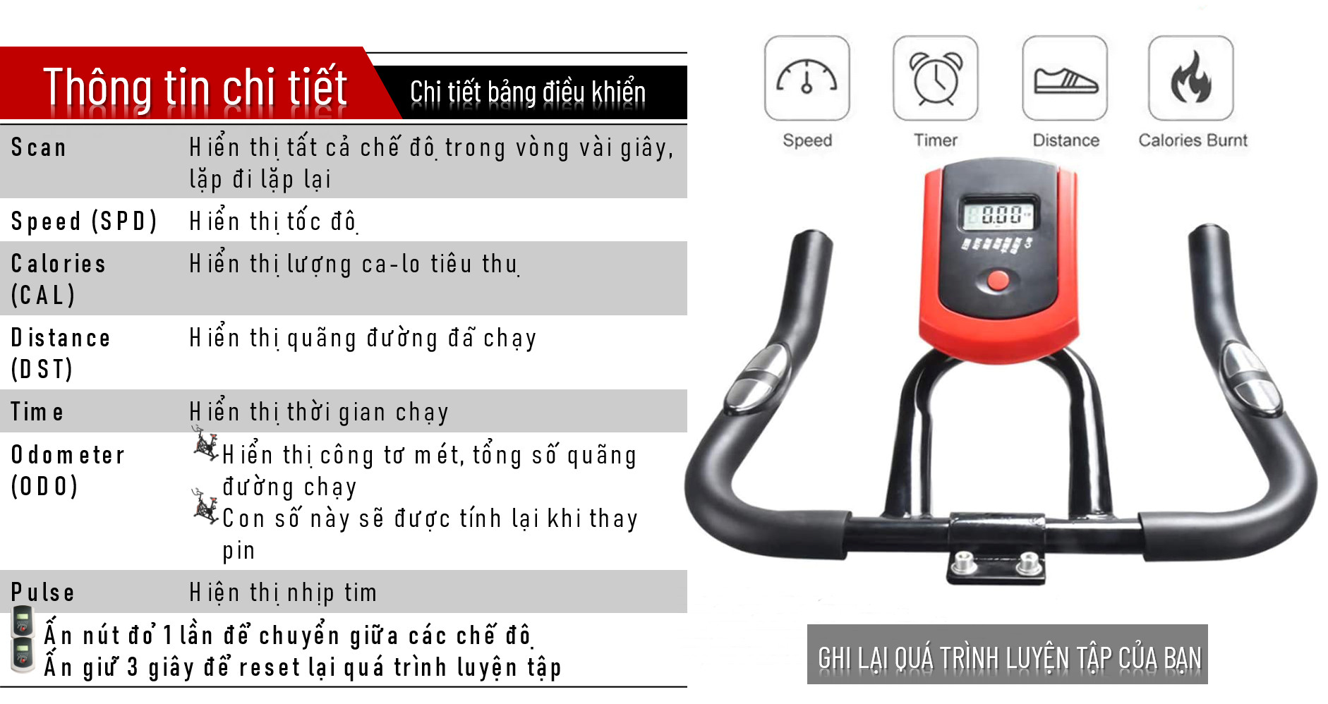 Xe đạp tập gym, xe đạp tập tại nhà loại 1 , xe đạp thể thao  dụng cụ tập gym tại nhà, bàn đạp kiểu lồng chân, yên xe và tay nắm có thể chỉnh độ cao, gọn gàng, không diện tích