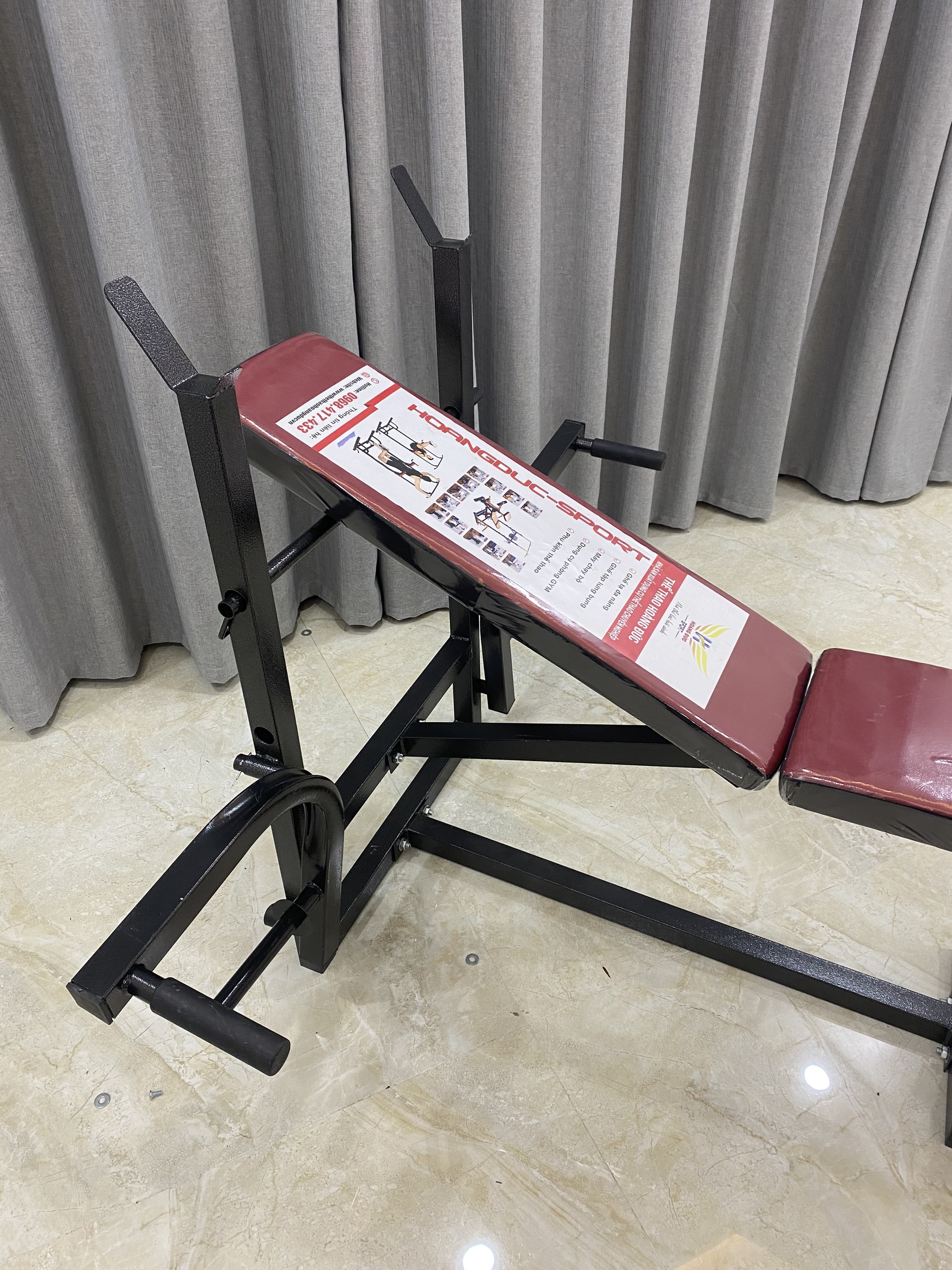 Ghế tập tạ đơn