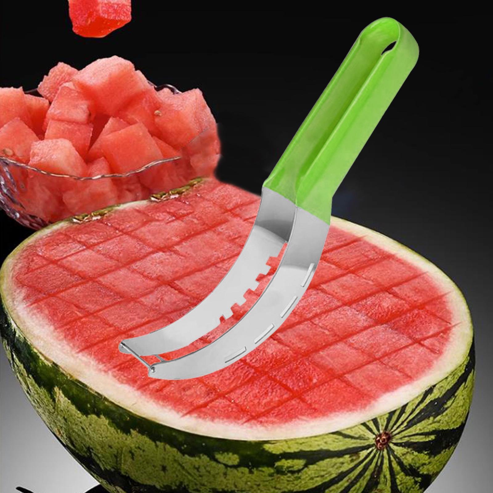 Watermelon Slicer Kitchen Gadgets Stainless Steel Portable Watermelon Cutter