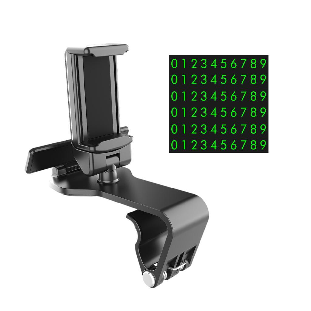 Car Phone Holder Mount Mobile Phone Stand Bracket for 4.7-7.2'' Phone