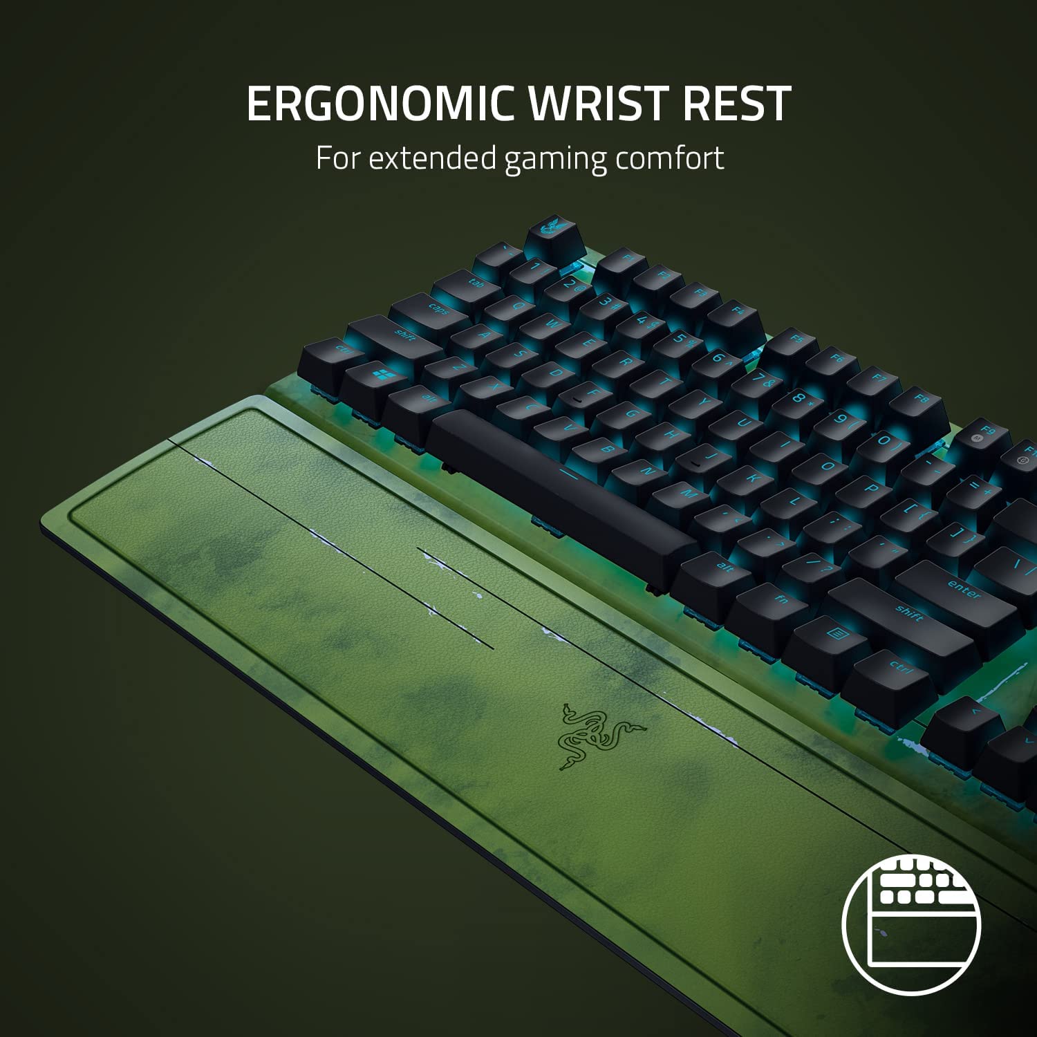 Bàn phím Razer BlackWidow V3-Mechanical–HALO Infinite Edition_Hàng chính hãng