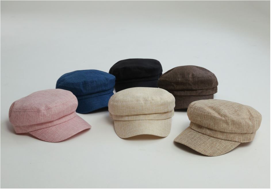 PREMI3R Nón Beret được làm từ chất liệu Polyester cao cấp Mũ cổ điển mũ lưỡi trai phong cách hàn quốc nón thương hiệu chính hãng