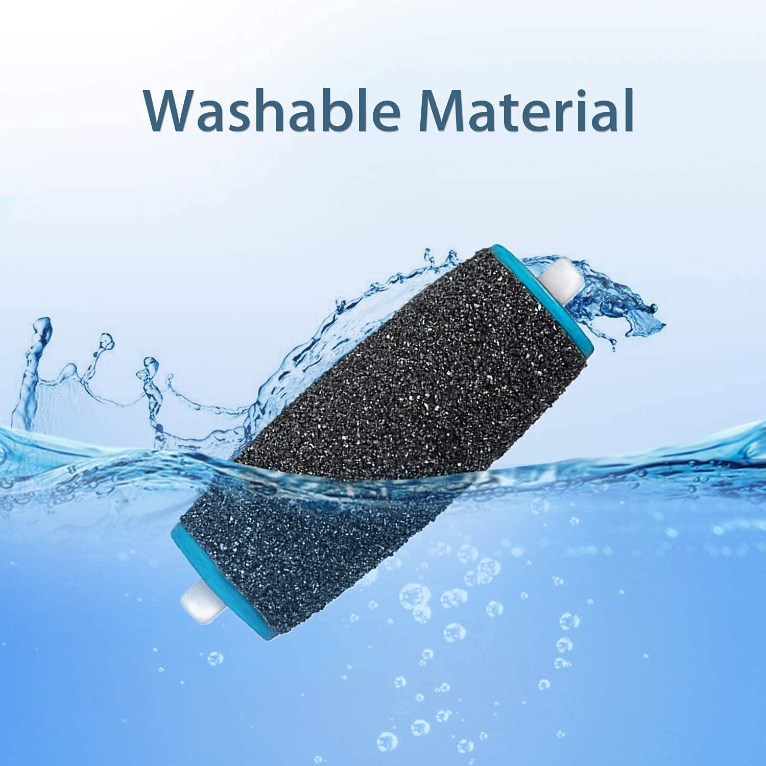 Bộ 9 con lăn thay thế, nạp tiền thay thế, 3 loại độ nhám, đá bọt cho móng chân chân điện, chân hiếp dâm