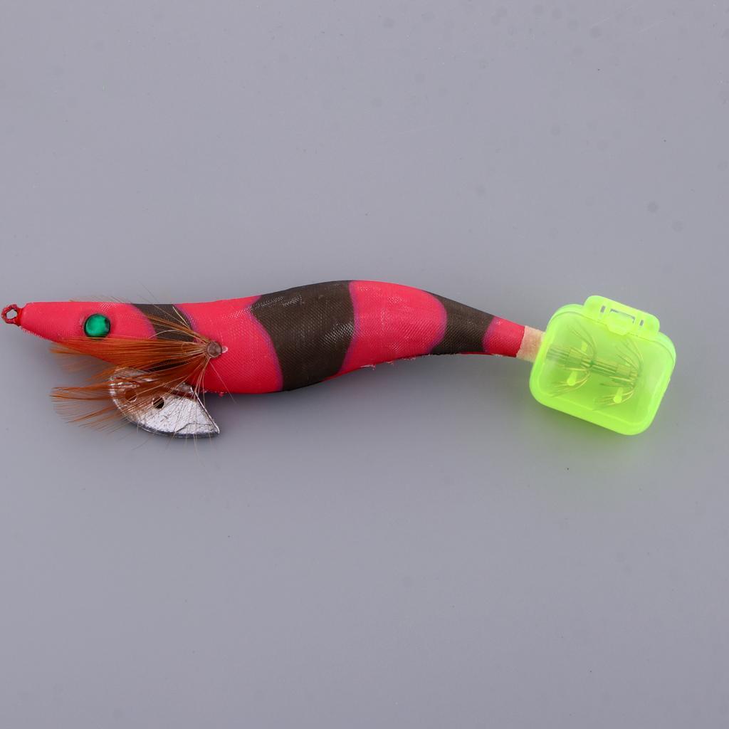 3.5# Squid Jigs Luminous Fishing  Artificial Baits  Color A