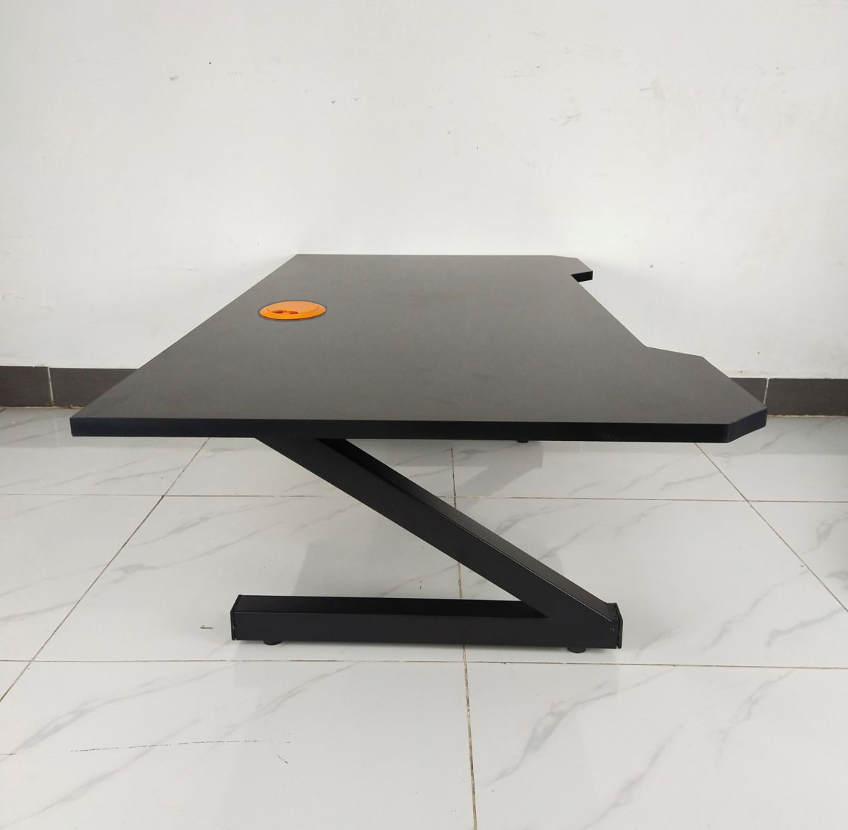 Combo bàn làm việc chữ Z FUFUTECH và ghế ngồi bệt xếp gọn Tatami, kích thước 1m2, dùng để PC chơi Game, học tập