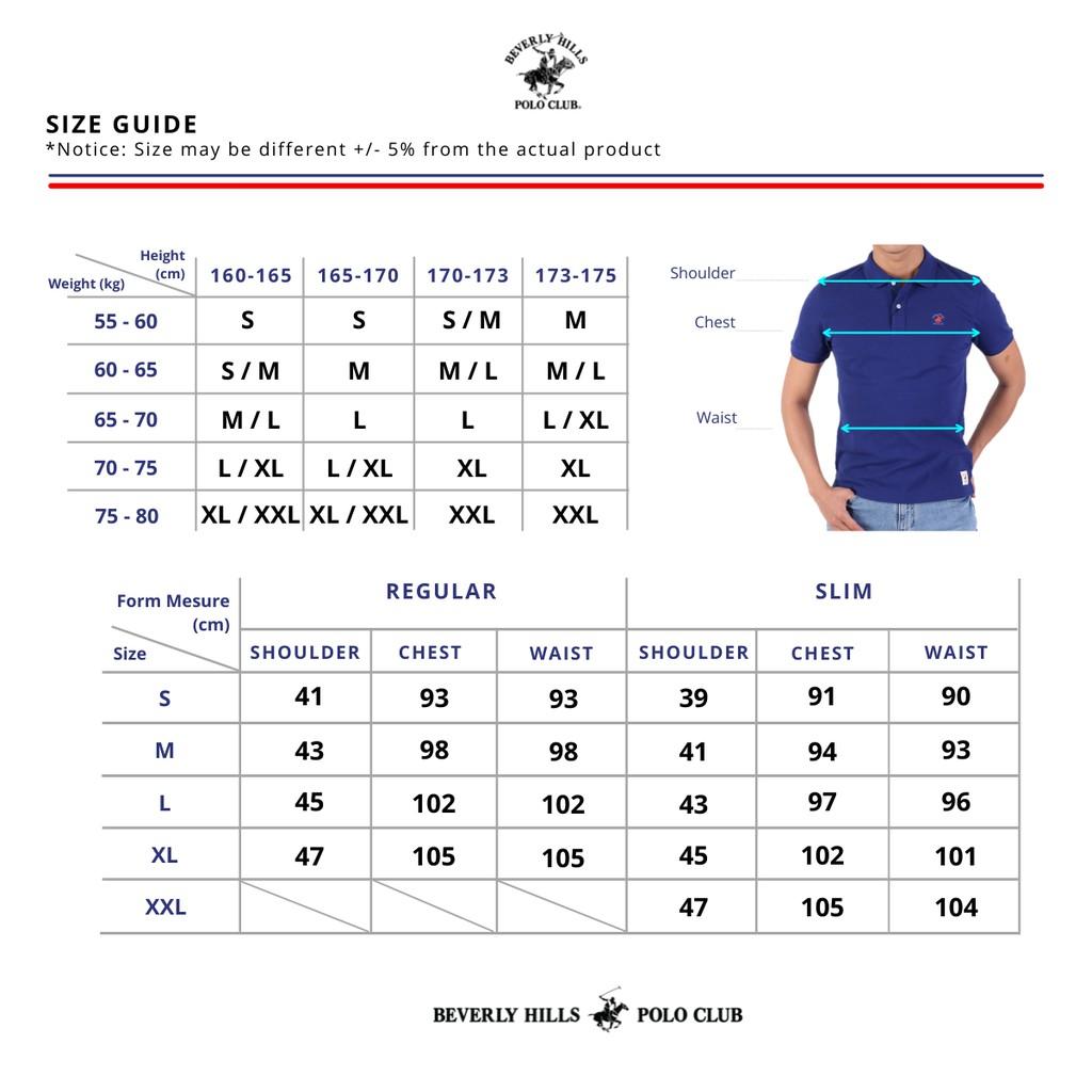 Áo polo ngắn tay Nam Beverly Hills Polo Club Regularfit 100% cotton Xanh PMRSS20TL066