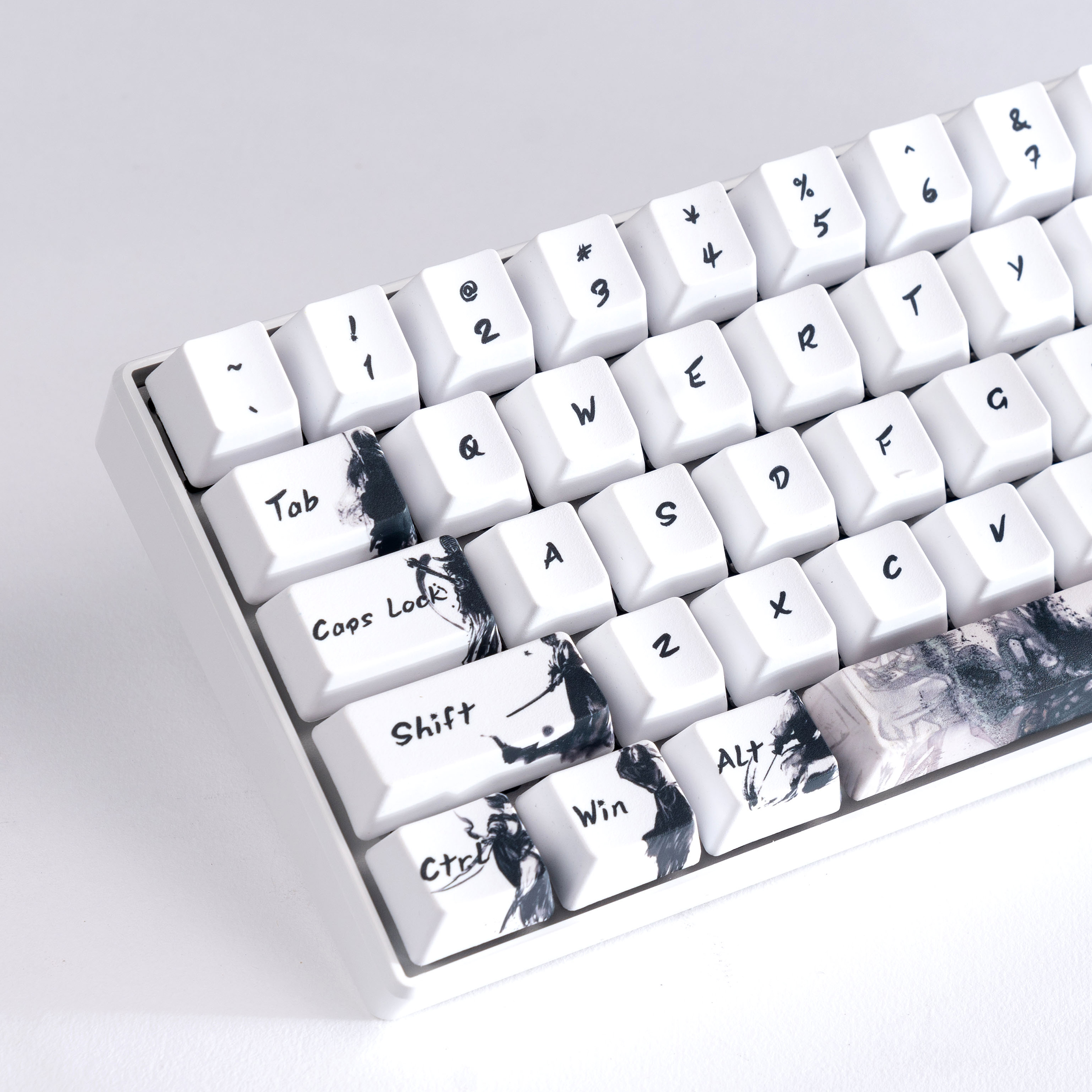 Bàn phím cơ không dây RK61 - Phiên bản giới hạn Kiếm Khách- Keycap PBT, công nghệ in Dye-sub. Chính hãng Royal Kludge